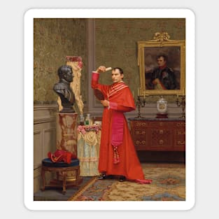 The Comparison by Jehan Georges Vibert Magnet